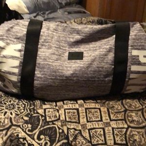 VS Pink Duffel Gym Bag